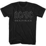 AC/DC - Back in Black Logo T-Shirt