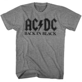 AC/DC - Bib In Black Boyfriend Tee