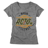 AC/DC - High Voltage Womens T-Shirt
