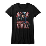 AC/DC - Shoot To Thrill Womens T-Shirt