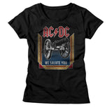 AC/DC - We Salute You Womens T-Shirt
