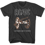 AC/DC - Wesaluteyou Boyfriend Tee