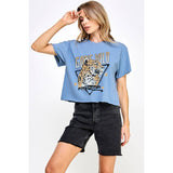Gone Wild Vintage Graphic Crop Top