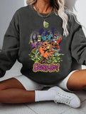 Scooby Doo Vintage Sweatshirt – Horror Movie Halloween Hoodi