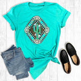 Turquoise Jewel Cactus Unisex T-shirt, Sweatshirt, Hoodie, Long Sleeve Tee