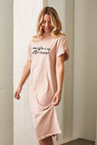 Iced Coffee Is My Love Mineral Graphic Dress