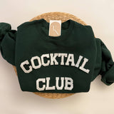 Cocktails Club Sweatshirt, Funny Sweatshirts