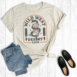 Western Wild West Desert Club Graphic Tee