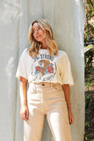 Be Strong and Courageous Mineral Graphic Top