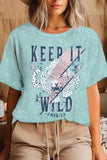 Keep It Wild America Graphic Mineral Washed Tshirts