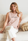 Motherhood Mineral Graphic Tank Top