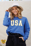 USA Foil Graphic Sweatshirt