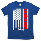 American Flag Labor Day Gift T-Shirt