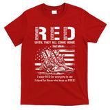 American Flag Red Friday Until They Come Home USA T-Shirt