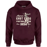 Akron East Ends - Ohio - Vintage Defunct Football Teams - Unisex Hoodie