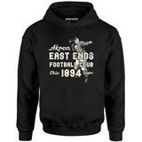 Akron East Ends - Ohio - Vintage Defunct Football Teams - Unisex Hoodie