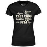 Akron East Ends - Ohio - Vintage Defunct Football Teams - Women's T-Shirt