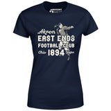 Akron East Ends - Ohio - Vintage Defunct Football Teams - Women's T-Shirt