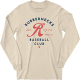 Akron Rubbernecks - Ohio - Vintage Defunct Baseball Teams - Long Sleeve T-Shirt
