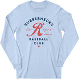 Akron Rubbernecks - Ohio - Vintage Defunct Baseball Teams - Long Sleeve T-Shirt
