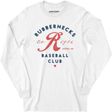Akron Rubbernecks - Ohio - Vintage Defunct Baseball Teams - Long Sleeve T-Shirt