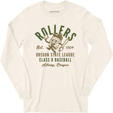 Albany Rollers - Oregon - Vintage Defunct Baseball Teams - Long Sleeve T-Shirt
