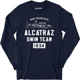 Alcatraz Swim Team - Long Sleeve T-Shirt