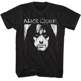 Alice Cooper - Face And Logo Boyfriend Tee