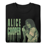 Alice Cooper - Vintage 1986 Snake Drip Jumbo Print Sweatshirt