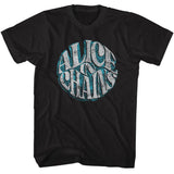 Alice In Chains - Circle Text Boyfriend Tee
