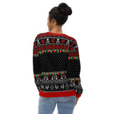 Premium Fleece-lined Santa's Favorite Cabrona Navidad Sweatshirt