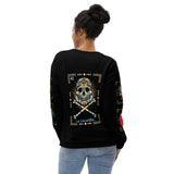 Premium Fleece-Lined Loteria Black Sweatshirt/ Pijama Top