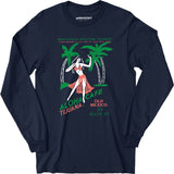 Aloha Cafe - Tijuana, Mexico - Vintage Tiki Bar - Long Sleeve T-Shirt