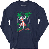 Aloha Cafe - Tijuana, Mexico - Vintage Tiki Bar - Long Sleeve T-Shirt