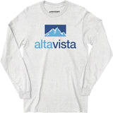 Alta Vista - Vintage Internet - Long Sleeve T-Shirt