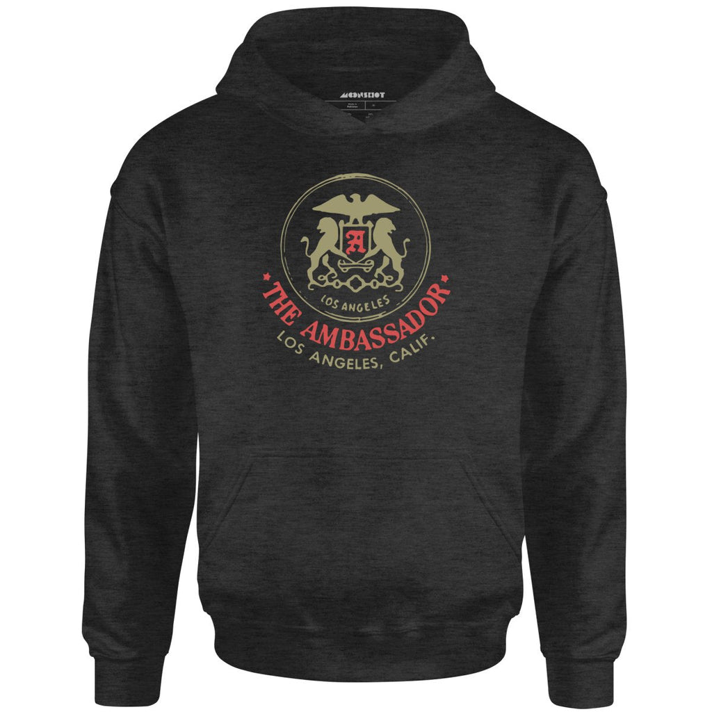 Ambassador Hotel - Los Angeles, CA - Vintage Hotel - Unisex Hoodie