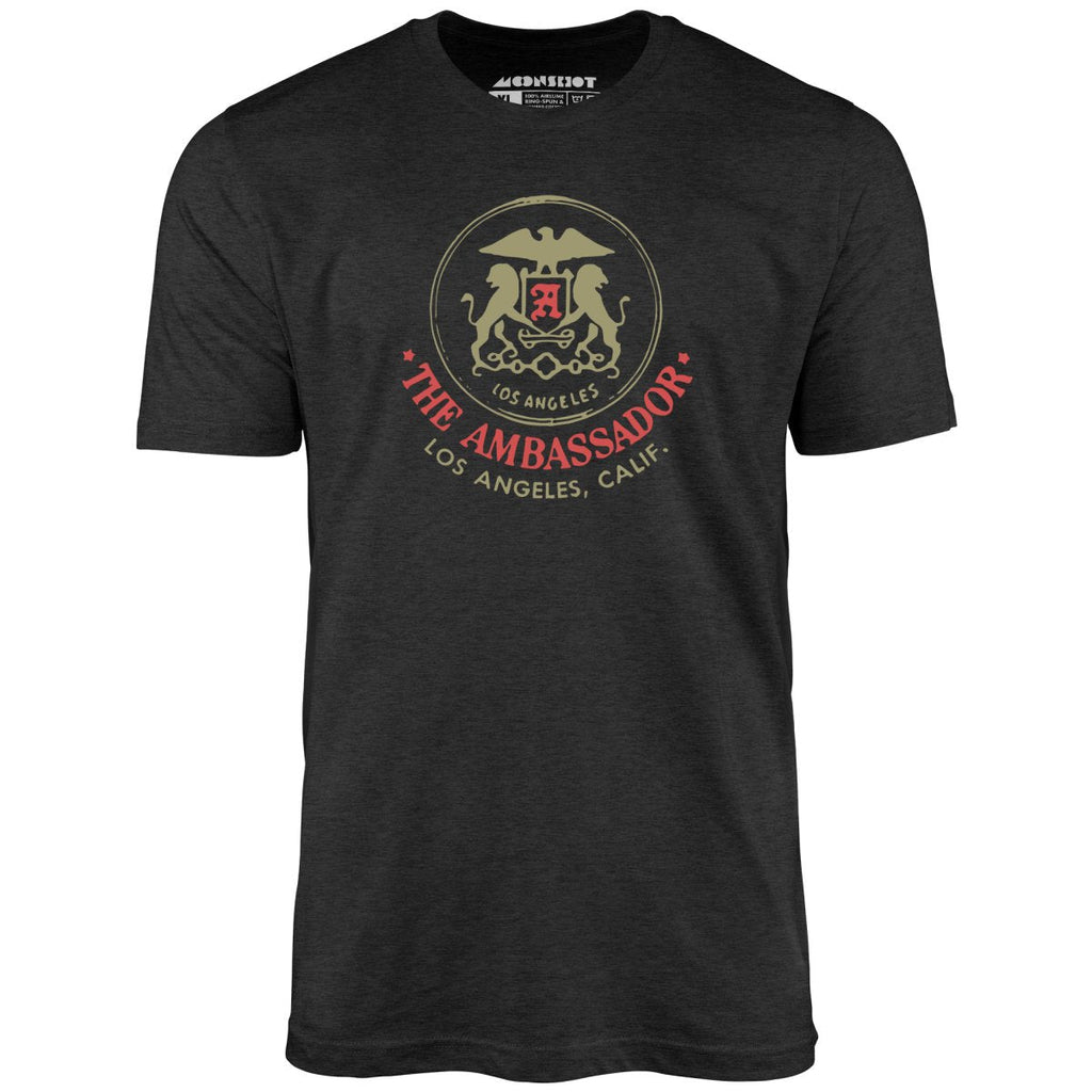 Ambassador Hotel - Los Angeles, CA - Vintage Hotel - Unisex T-Shirt