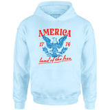 America Land of The Free - Unisex Hoodie