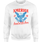 America Land of The Free - Unisex Sweatshirt