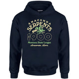 Anaconda Serpents - Montana - Vintage Defunct Baseball Teams - Unisex Hoodie