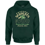 Anaconda Serpents - Montana - Vintage Defunct Baseball Teams - Unisex Hoodie