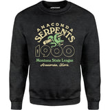 Anaconda Serpents - Montana - Vintage Defunct Baseball Teams - Unisex Sweatshirt
