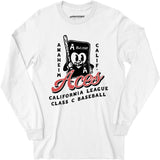 Anaheim Aces - California - Vintage Defunct Baseball Teams - Long Sleeve T-Shirt
