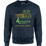 Anaheim Bowl - Anaheim, CA - Vintage Bowling Alley - Unisex Sweatshirt