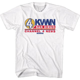 Anchorman Ch 4 News Logo T-Shirt