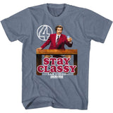 Anchorman - Stay Classy Logo T-Shirt
