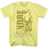 Andre The Giant - Size Gold Boyfriend Tee