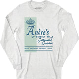 Andre's - Beverly Hills, CA - Vintage Restaurant - Long Sleeve T-Shirt