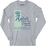 Andre's - Beverly Hills, CA - Vintage Restaurant - Long Sleeve T-Shirt