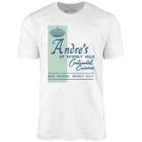 Andre's - Beverly Hills, CA - Vintage Restaurant - Unisex T-Shirt